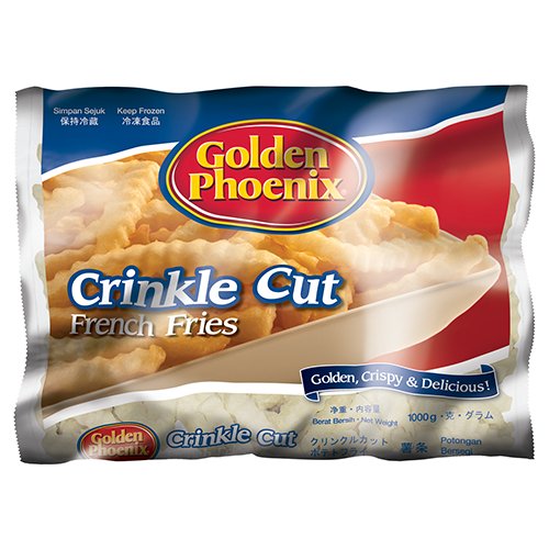 Golden Phoenix Crinkle Cut