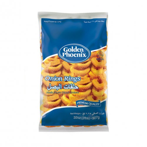 Golden Phoenix Onion Rings - Formed