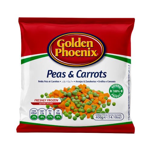 Golden Phoenix Peas and Carrots
